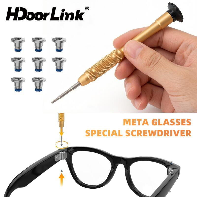 Bộ vít tuốc nơ vít HdoorLink cho Ray-Ban Meta Wayfarer / Skyler / Headliner / Oakley Meta HSTN AI Ph