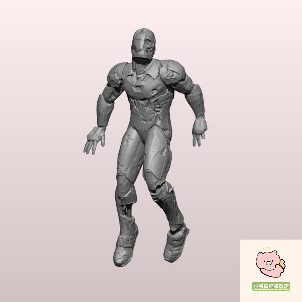 ((Mẫu Trắng, Không Màu) Sản Phẩm Mới 1 / 87 1 / 64 1 / 43 Marvel Zombie Iron Man Mô Hình Màu Trắng T