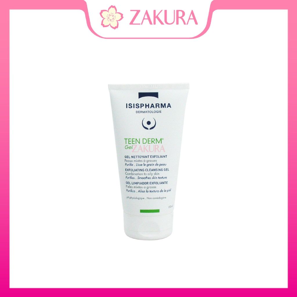 Gel tẩy tế bào chết Isis Pharma Teen Derm 150ml