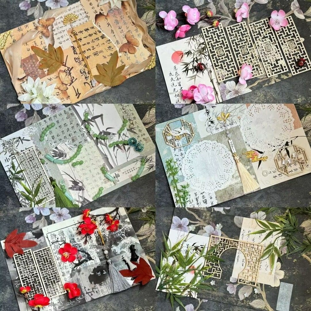 Phong Cách Cổ xưa Thung lũng Đám Cưới Dây Buộc Túi Chất Liệu Bộ Phụ Kiện Giấy Nền Chất Liệu Túi Trang Trí Taigumei Đạo Cụ Dây Buộc Ban AA323 #.