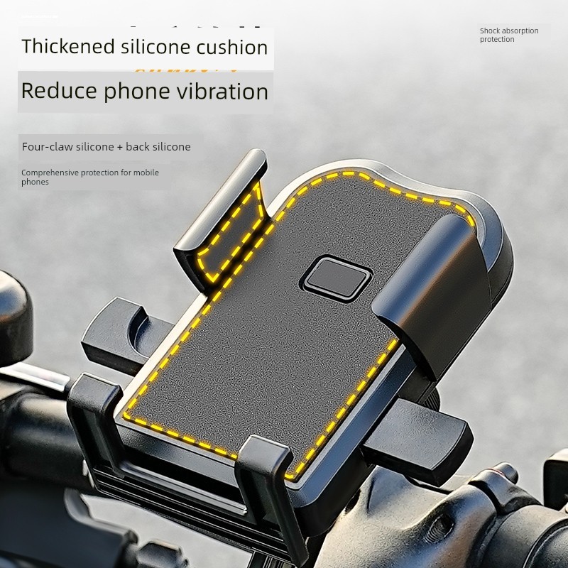 kẹp điện thoại xe máy kẹp điện thoại Giá đỡ điện thoại di động cố định giá đỡ điện thoại di động dùn