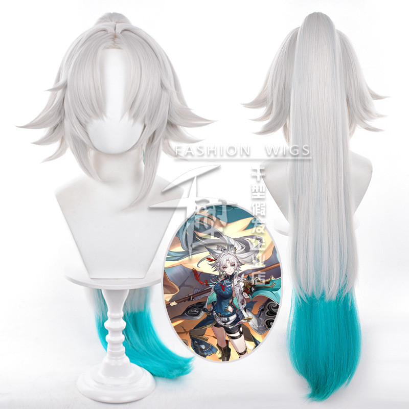 Wig cosplay HSR Feixiao Inspired Honkai Star Rail - Chống Nóng
