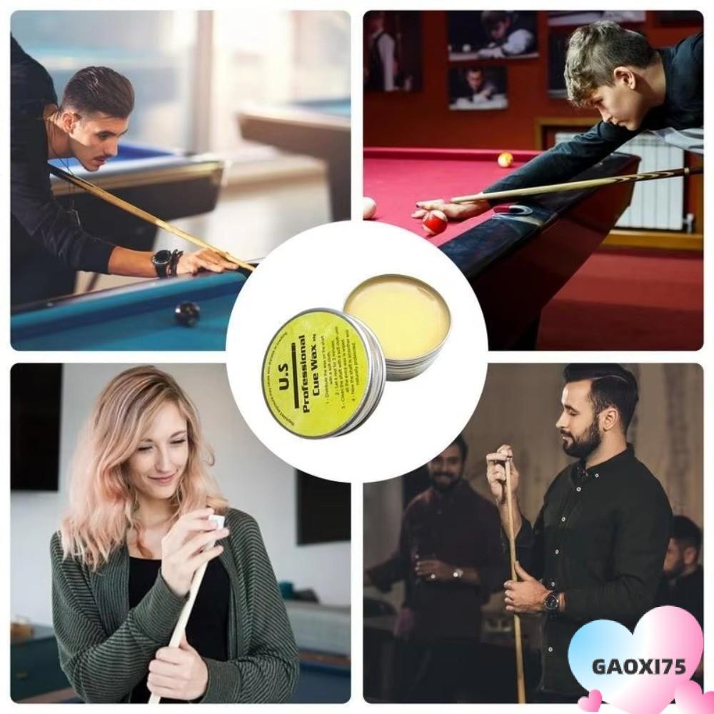 GAOXI75 Cue Wax - Bôi trơn và bảo dưỡng que bi-a, công thức đặc biệt cho gỗ