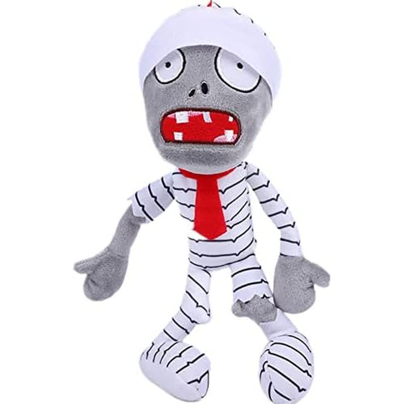 12 "1 Chiếc PVZ Cây Và Zombies Sang Trọng Đồ Chơi PVZ Hình 1 2 Nhồi Bông Mềm Búp Bê Xác ướp Zombies 