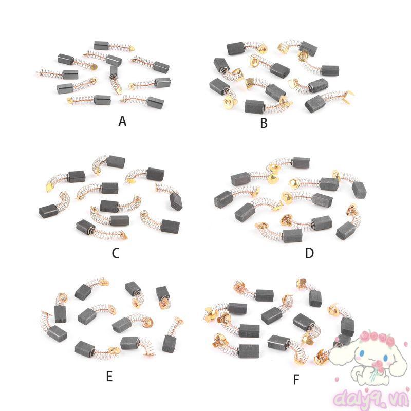 Dal Công Cụ Xoay Bàn Chải Động Cơ Dụng Cụ Điện Thay Thế Bộ 10 Chiếc Cho Ma kita 1900B 3701 3703 J1Z-