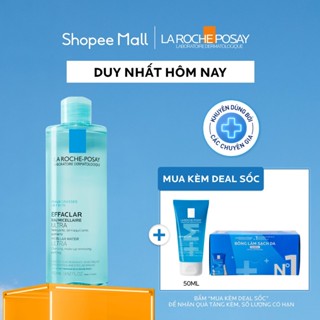 Nước tẩy trang làm sạch sâu da dầu nam & nữ La Roche-Posay Effaclar Micellar Water 400ml