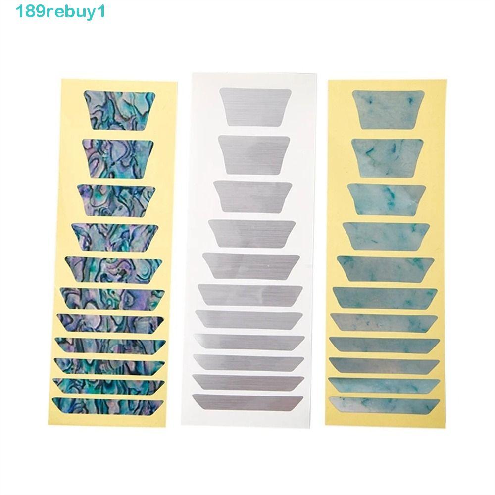 REBUY1 Cross Inlay Đề Can Đàn Guitar Điện Siêu Mỏng Guitarra Phụ Kiện Acoustic Guitar Bass Guitar In