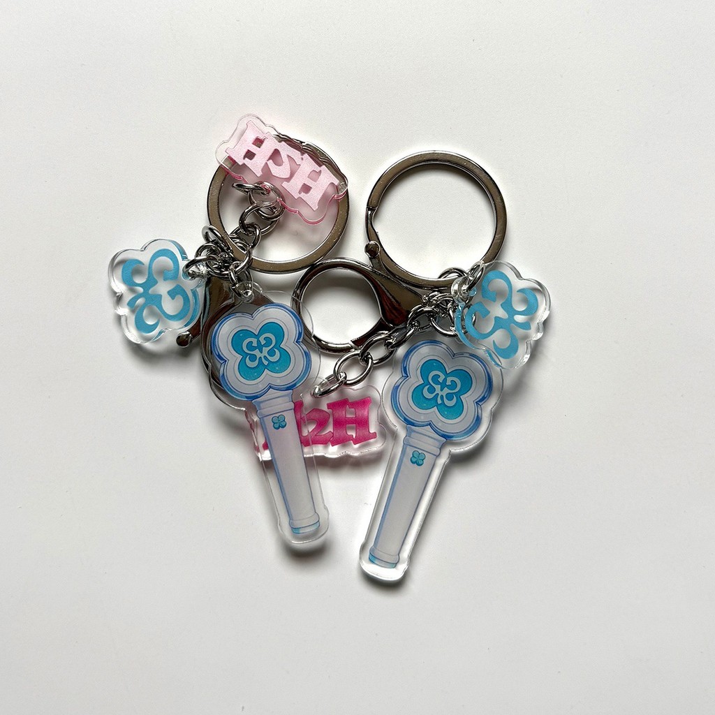 2-50 chiếc H2H Hearts2Hearts FOCUS Lightstick Móc chìa khóa Lomo Cards The Chase Makestar Soundwave 