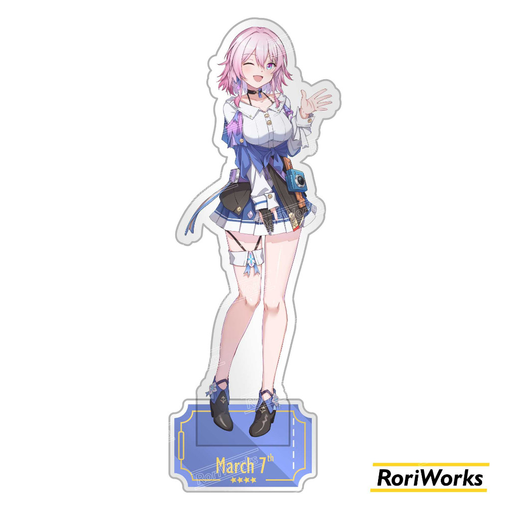 Acrylic Standee Figure Anime - March 7th / Mitsuki | Honkai Star Rail | HSR
