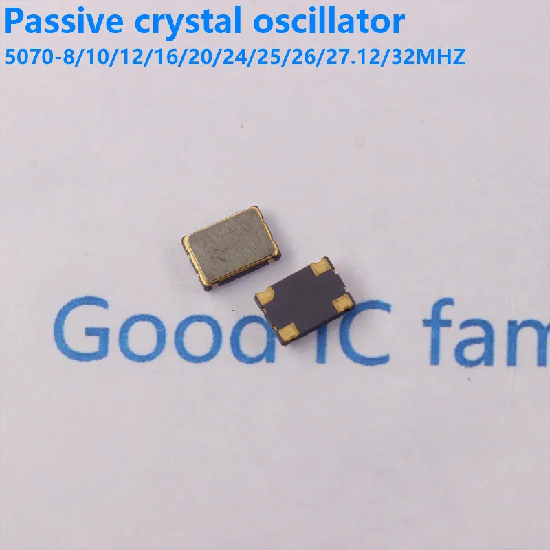 8MHZ 10MHZ 11.0592MHZ 12MHZ 13.56MHZ 16000MHZ 20MHZ thụ động 24MHZ 8,00MHZ 16 MHz 2Pin 5032 smd cộng