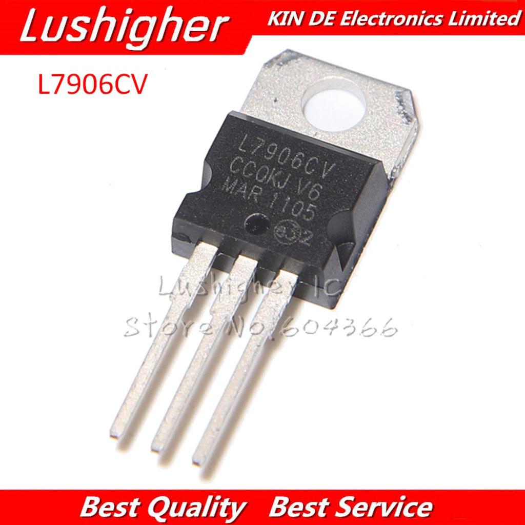 10 L7906CV TO220 L7906 TO-220 7906 LM7906 MC7906
