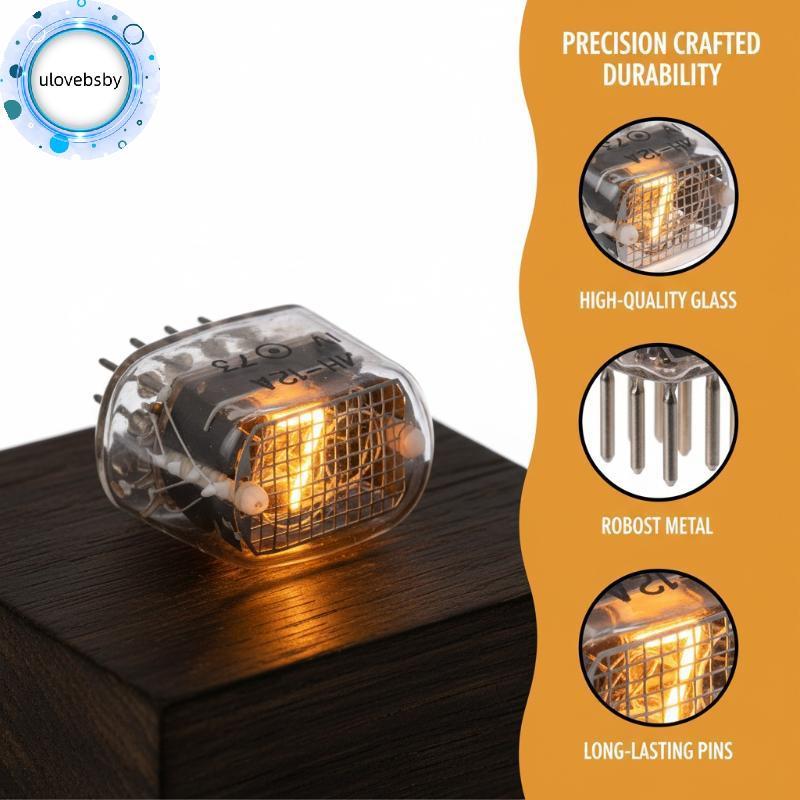 Ulovebsby Digital Nixie Tube IN-12 Ống Nixie Thương hiệu mới Độ tin cậy cao Chất liệu chất lượng cao