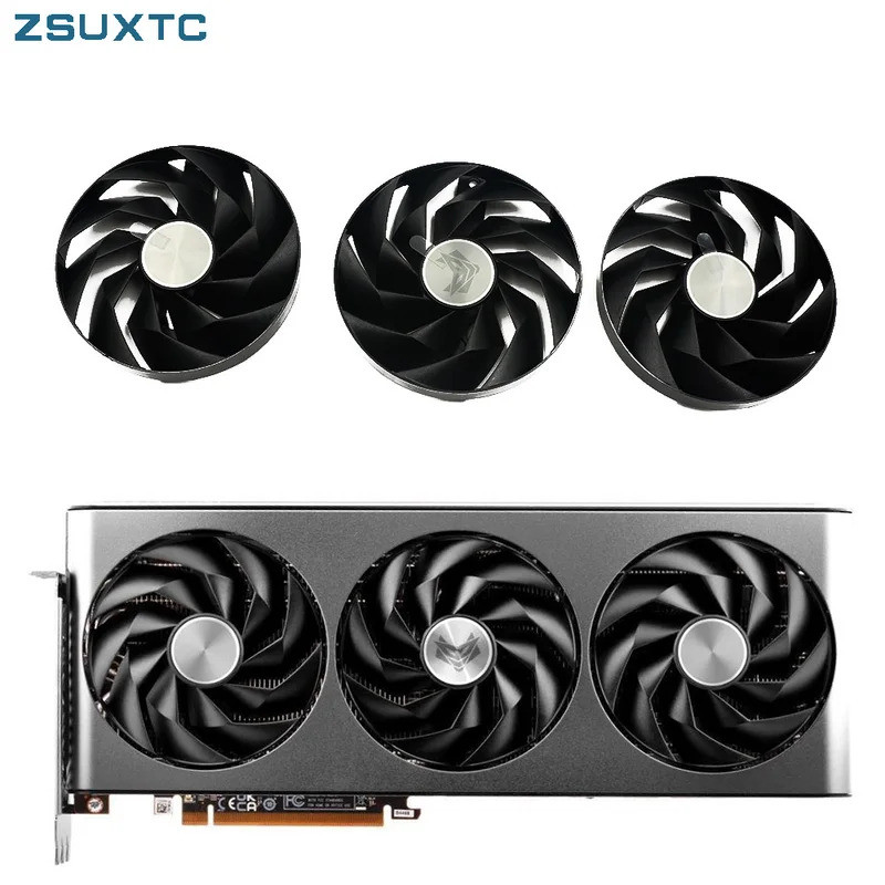 Quạt Card Đồ Họa HL 95MMFD10015M12DRX7900XT Thích Hợp Cho Sapphire NITRO + AMD Radeon RX7900XT 7800X
