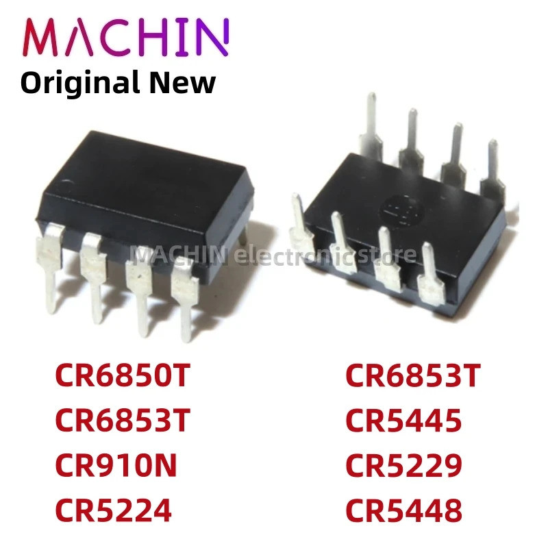 5 Chiếc CR6850T CR6853T CR910N CR524 CR6853T CR5445 CR5229 CR5448 DIP-8 Quản Lý Điện Chip ic