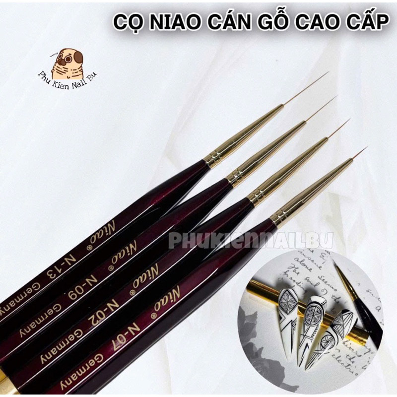 Cọ Niao , Cọ Nét Niao Chính Hãng, Cọ Chuyên Dụng Để Vẽ Net, Cọ mảnh Vẽ