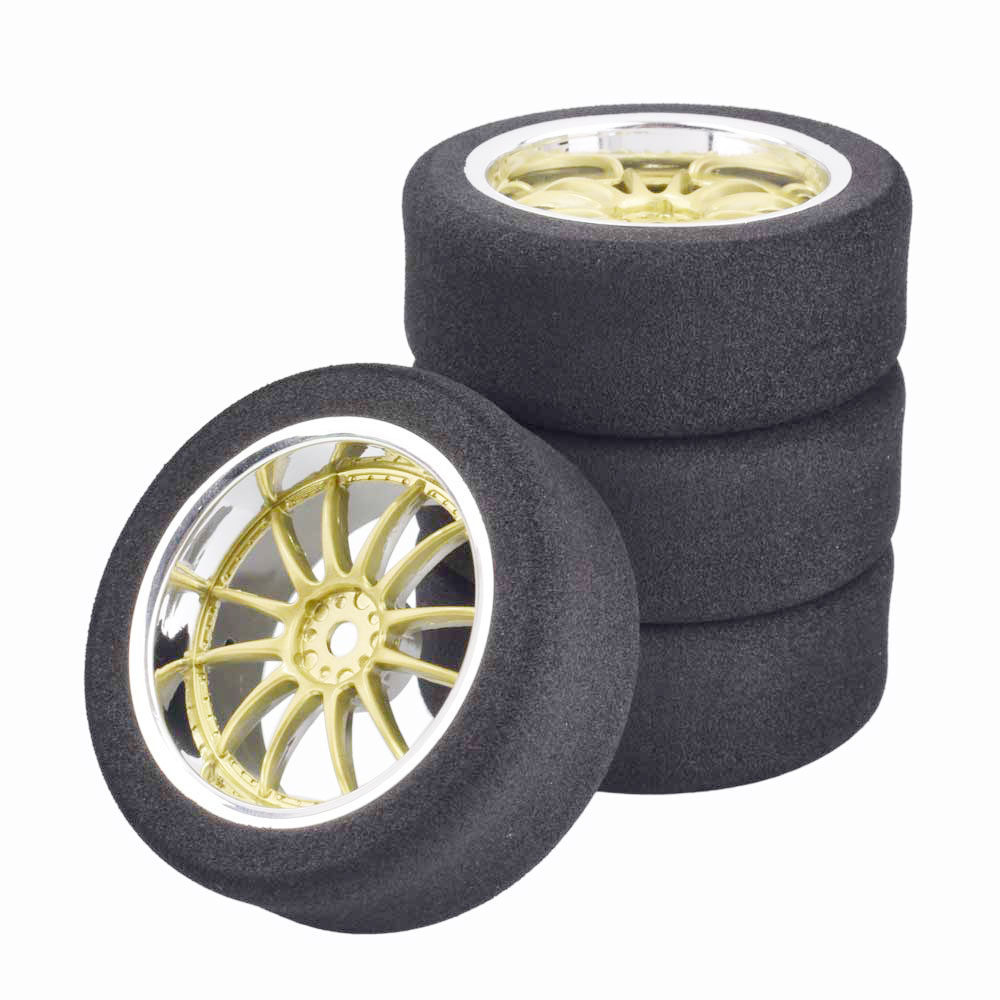 Lốp Xe Rc 6011 / 1012 / 9003-EV10 Lốp Xốp Bánh Xe Nylon Cho HSP HPI Redcat 1: 10 94123 SAKURA D3 Kyo