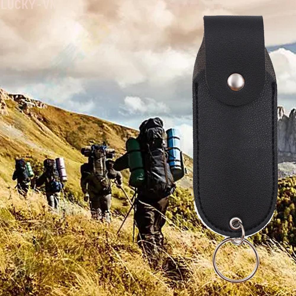 PU Leather Lipstick Holster Compact Size Easy To Store Fashionable Accessory