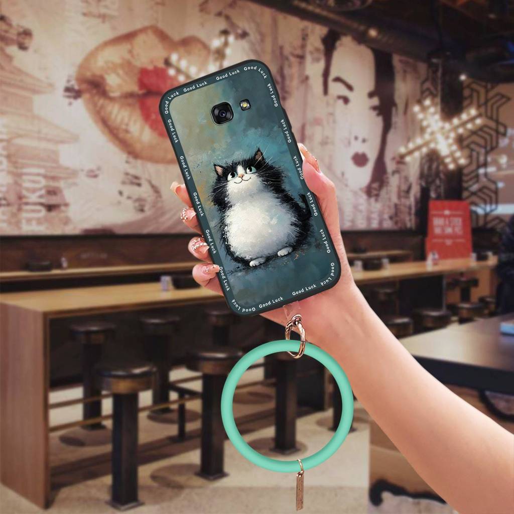 Ốp Điện Thoại Ngộ nghĩnh Chống Thấm Nước Cho Samsung Galaxy A7 2017 / A720 Vòng Tay Chống Bụi Bẩn Bả