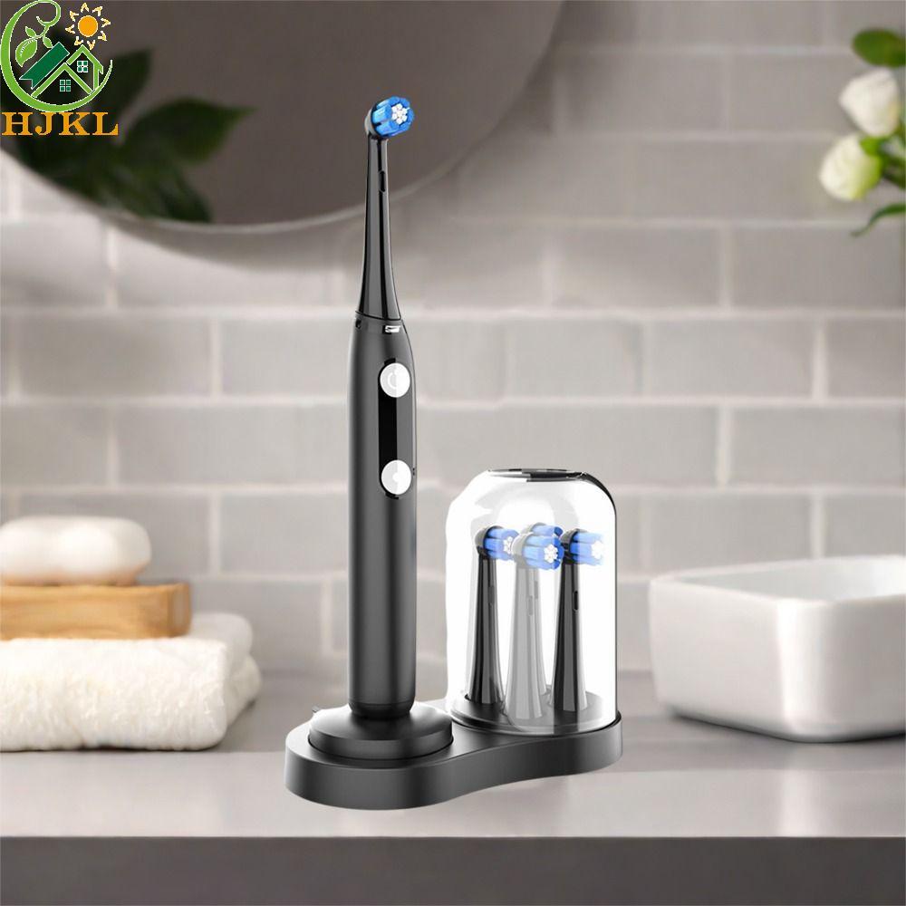 HJKL 2 Bộ Giá Đỡ Bảo Quản Đầu Bàn Chải, Với Giá Để Bàn Chải Đánh Răng Điện Tiết Kiệm Không Gian, Nhự