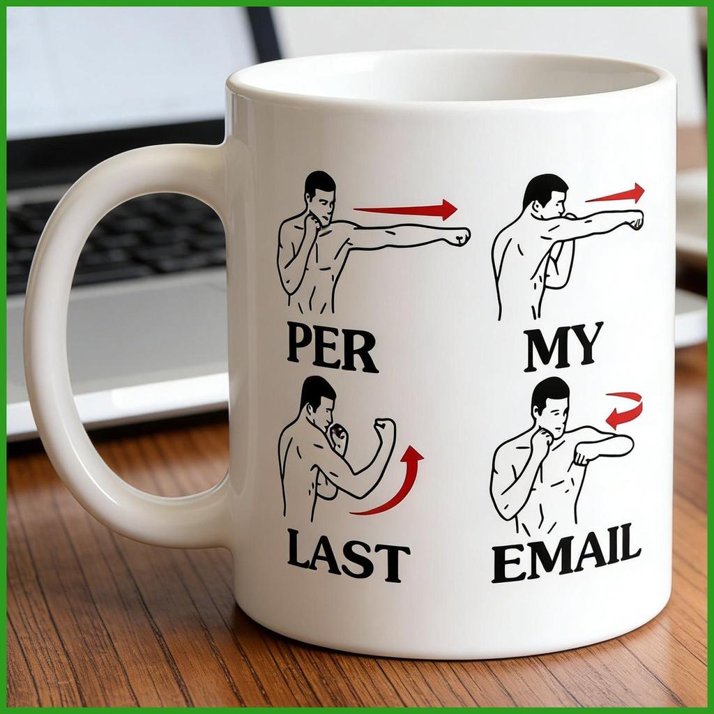 Vui Nhộn Văn Phòng Cốc 11 Oz Hài Hước Cốc Cà Phê Mới Lạ Theo Của Tôi Ly Email Cuối Cùng Cho Trà Nóng