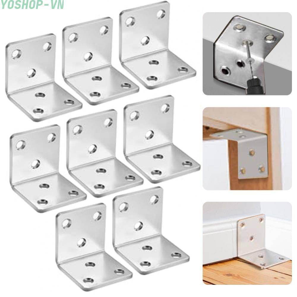 [Ysp]Heavy Duty Brackets Flush Fitting Mounting Plate Screw Set Flush Mounting