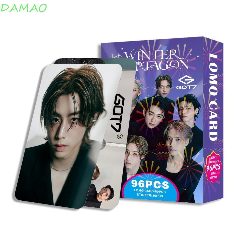 Thẻ DAMAO GOT7 Lomo, Thẻ ba chiều Jackson Jay B GOT7 NESTFEST, Thẻ nhỏ BamBam JinYoung HD In GOT7 Ph