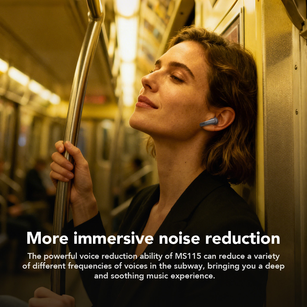 Tai nghe Bluetooth khử tiếng ồn MINISO MS115 ANC In-EarTWS Hỗ trợ dịch AI | BigBuy360 - bigbuy360.vn