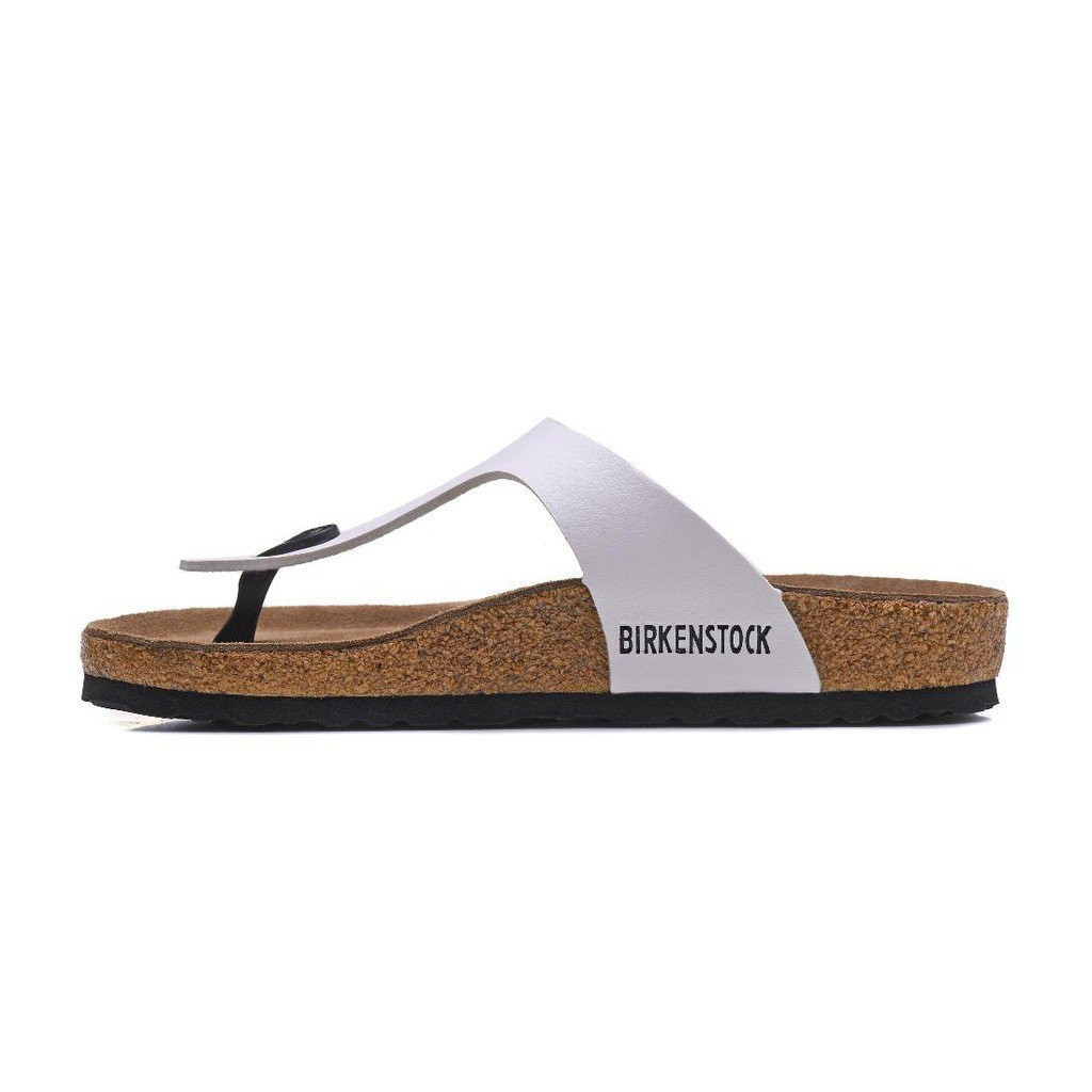 100% Authentic Birkenstock Man / Woman Flip Cork Flops Classic Beach Casual Shoes Series Gizeh 34-46