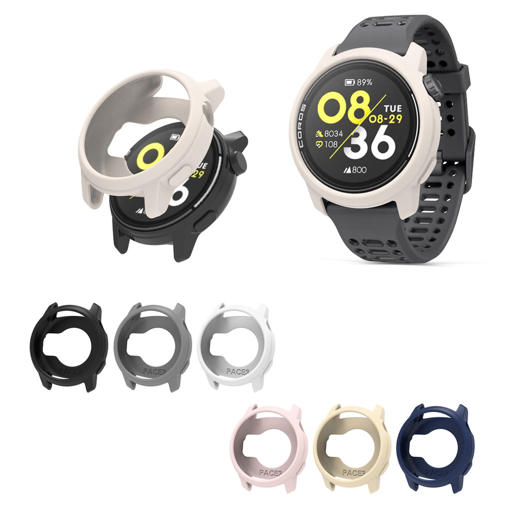 Ốp Lưng TPU Mềm Cho COROS PACE 3 / PACE3 Màu Kẹo Mỏng Đồng Hồ Thông Minh Bảo Vệ Màn Hình
