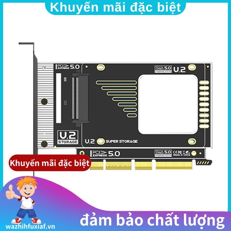 Bộ chuyển đổi PCIe 5.0 sang U.2 (SFF-8639) 128Gbps GEN5 U.2 SSD sang PCIE X4 X8 X16 Thẻ mở rộng cho 