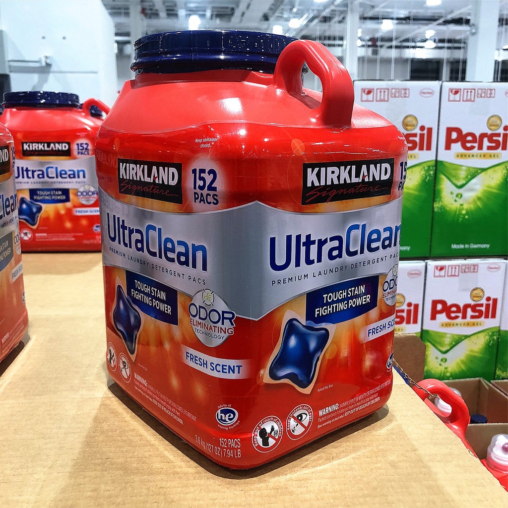 KIRKLAND KIRKLAND Giặt Gel Hạt 140 Chiếc 2520g Sạch Quần Áo Hai Khoang Cô Đặc Khử Nhiễm Hương Thơm L