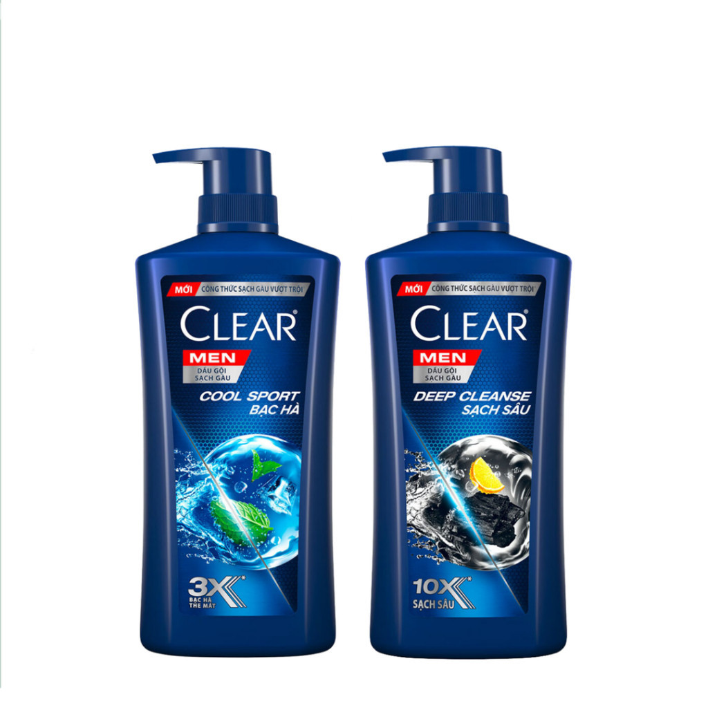 Dầu Gội Clear Men Shampoo 630g