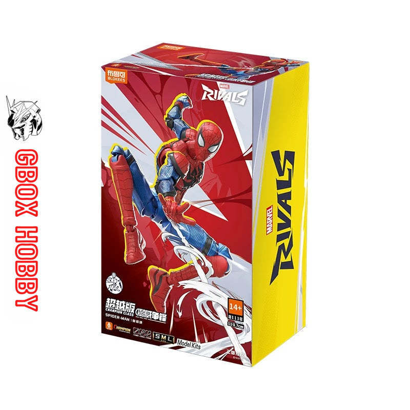 Mô hình lắp ráp Blokees Spider Man Marvel Rivals Champion Class 06 Hero EM12