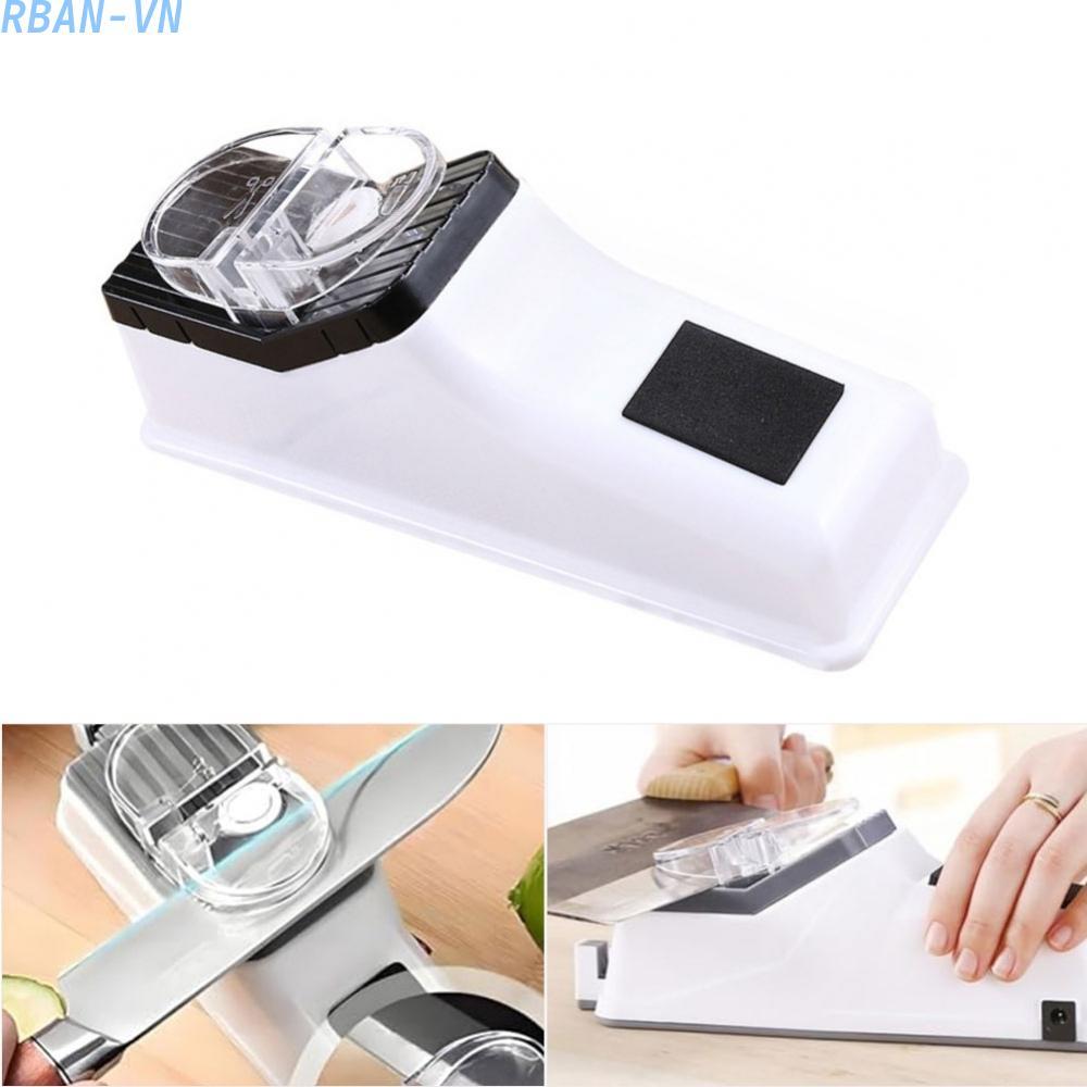 Electric Sharpener with Protective Cover for Safe Use and Rapid Knife Sharpening