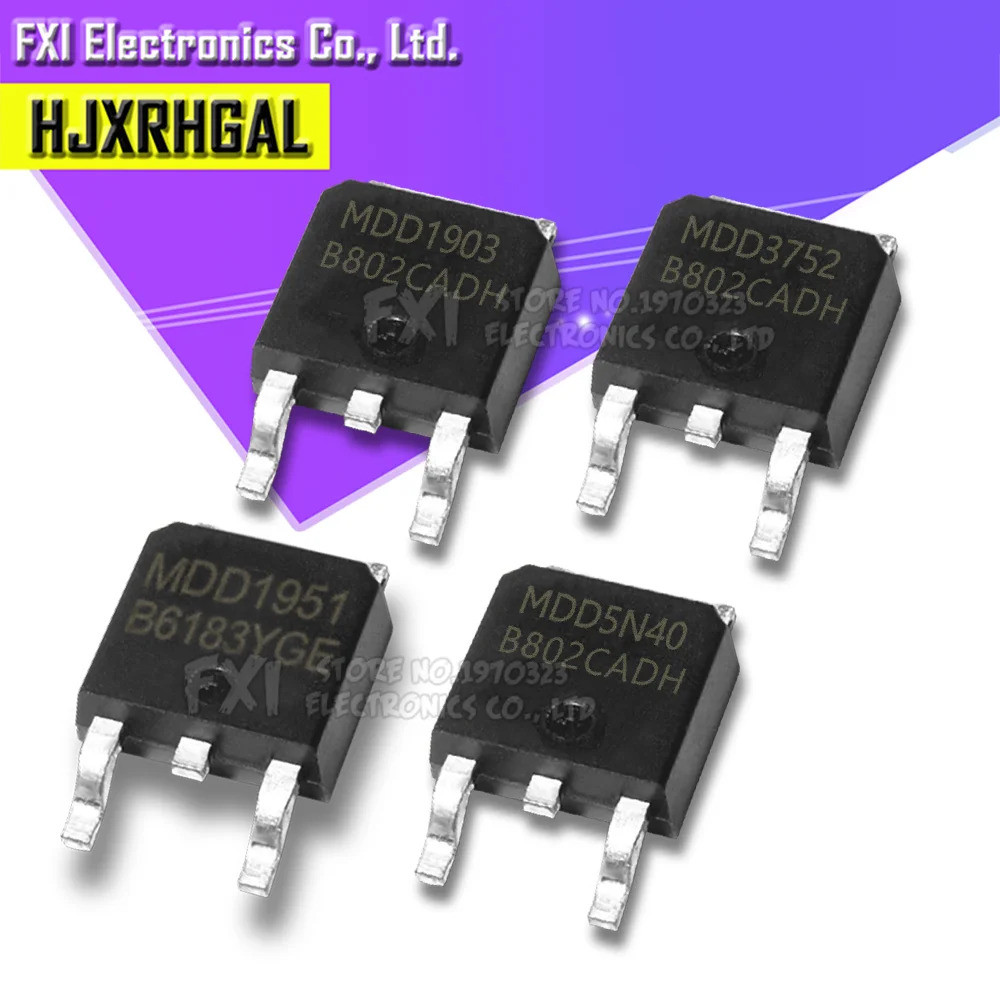 10 Miếng MDD70R900P TO252 70R900P TO252 70R900 MDD5N40 5N40 MDD3752 MDD1903 MD14N25 14N25 MDD3752RH 