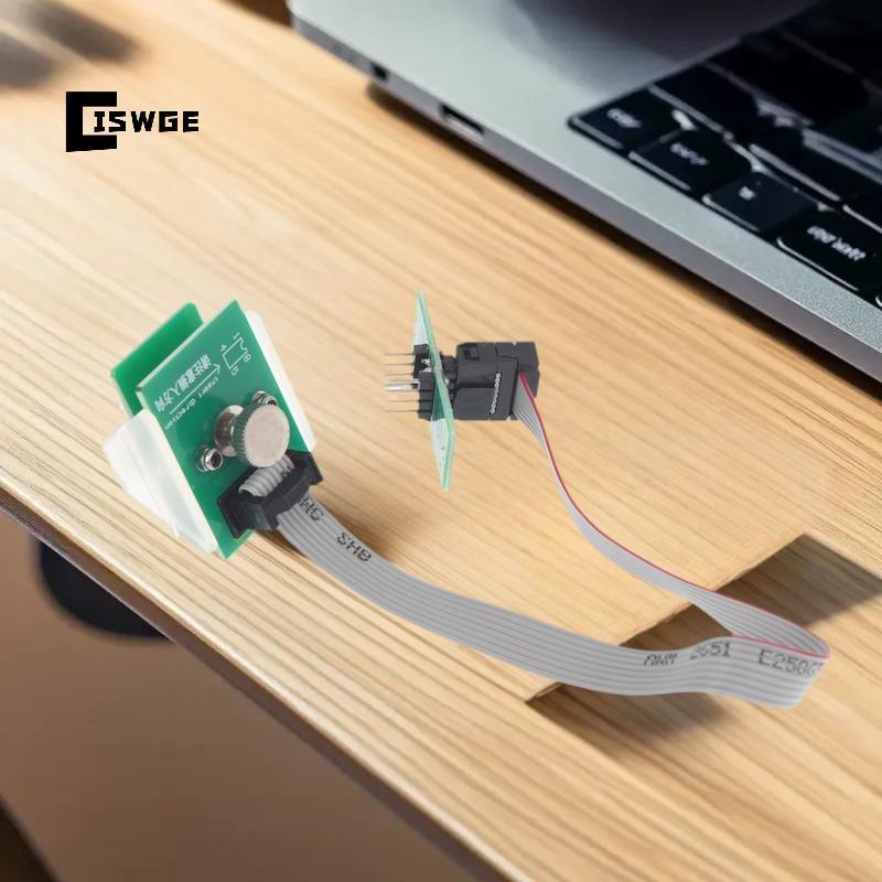 [CISWGE] Bộ chuyển đổi 8Pin Bộ chuyển đổi đọc dữ liệu chống trộm Kẹp 8 dòng Kẹp kiểm tra SOP8 Hỗ trợ