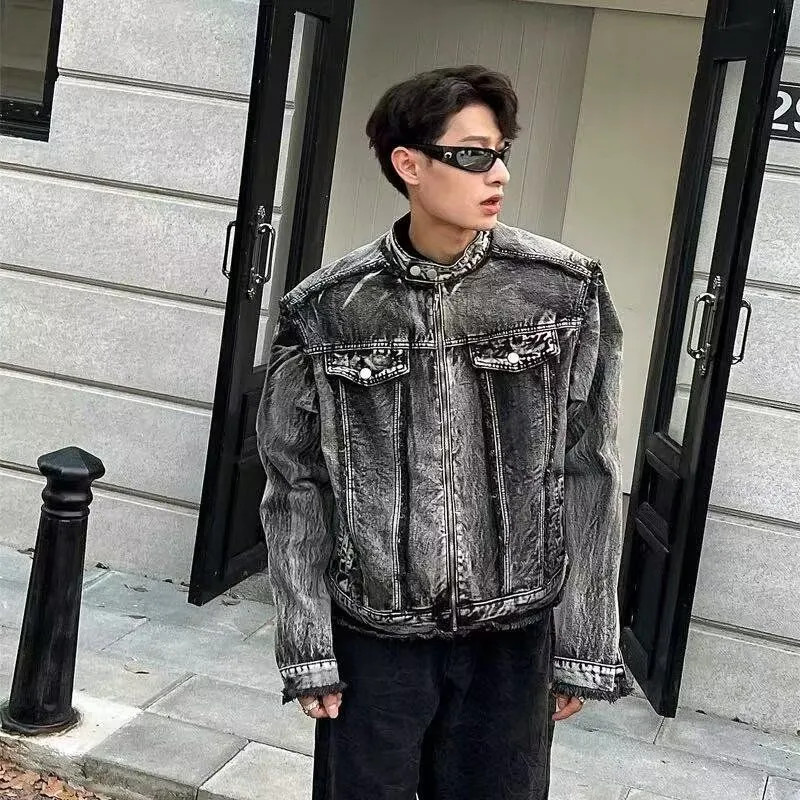 Áo khoác denim lassie phong cách xe máy, phù hợp cho mùa hè