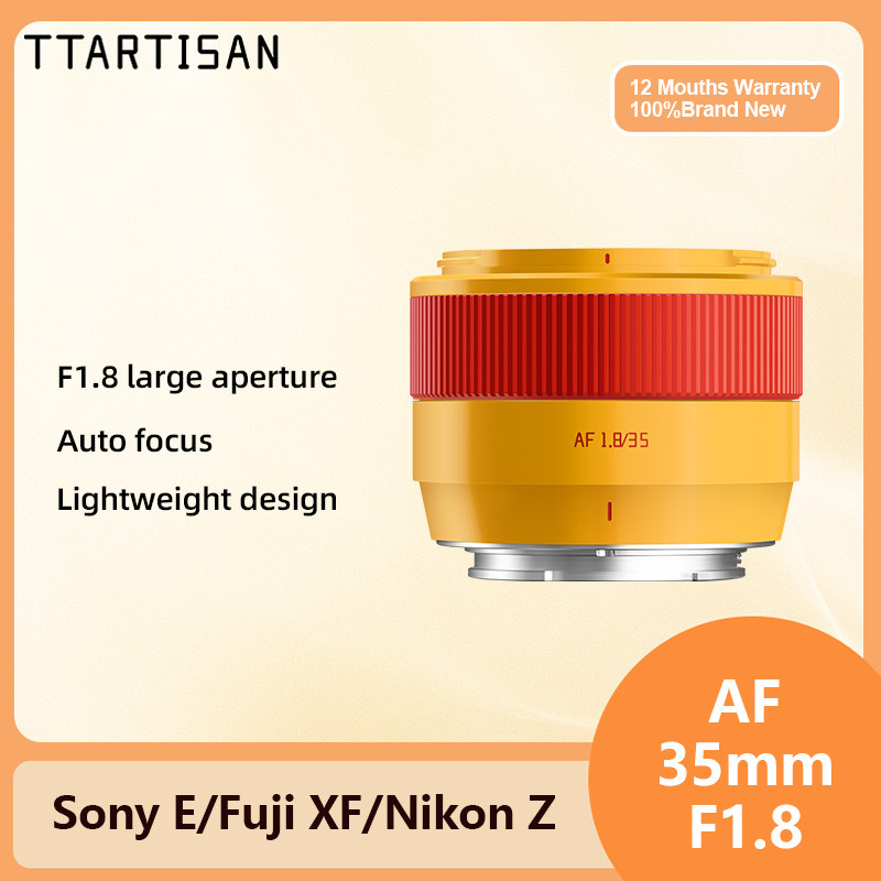 Chính Hãng TTArtisan 35mm F1.8 II AF Khẩu Độ Lớn Chân Dung Ống Kính Tự Động Lấy Nét Cho Fuji X-S10 X