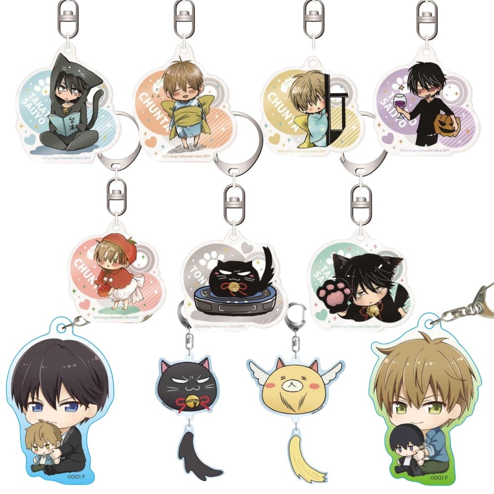 Anime Fans Gifts Charm Dakaichi: Spain Arc Odosareteimasu HD Q Edition Character Acr