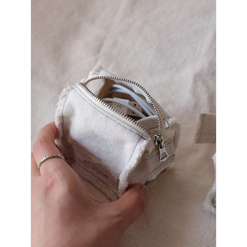 Spot Goods#Quirky and Cute Small Bag Storage Bag New Coin Purse Bluetooth Earphone Bag Exquisite Sto