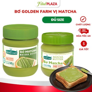 Bơ Golden Farm vị Matcha – Thơm Béo Hòa Quyện Hương Trà Xanh, Ăn Kèm Các Loại Bánh