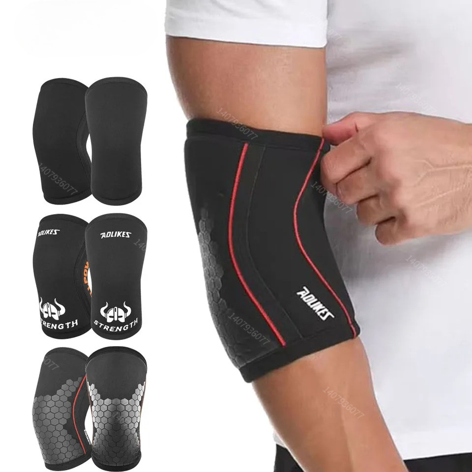 Miếng Lót Khuỷu Tay Neoprene Nén cho Tập Gym và Powerlifting - Pari 7MM