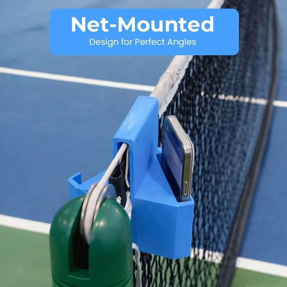 Tennis Net Phone Clip Portable Clamp 3D Printed Tennis Camera Holder