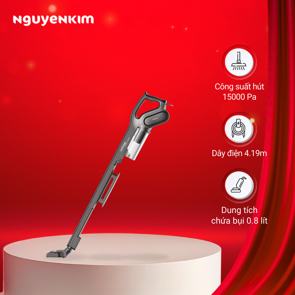 Máy hút bụi Deerma DX700S - Thiết kế 2 trong 1 tiện lợi