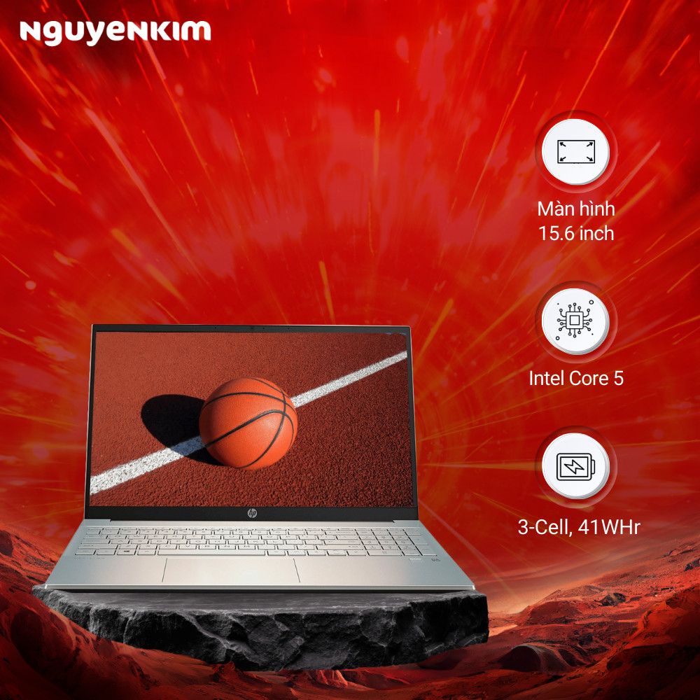 Laptop HP Pavilion 15-EG3094TU i5-1335U/16GB/512GB/Win11 (8C5L5PA)