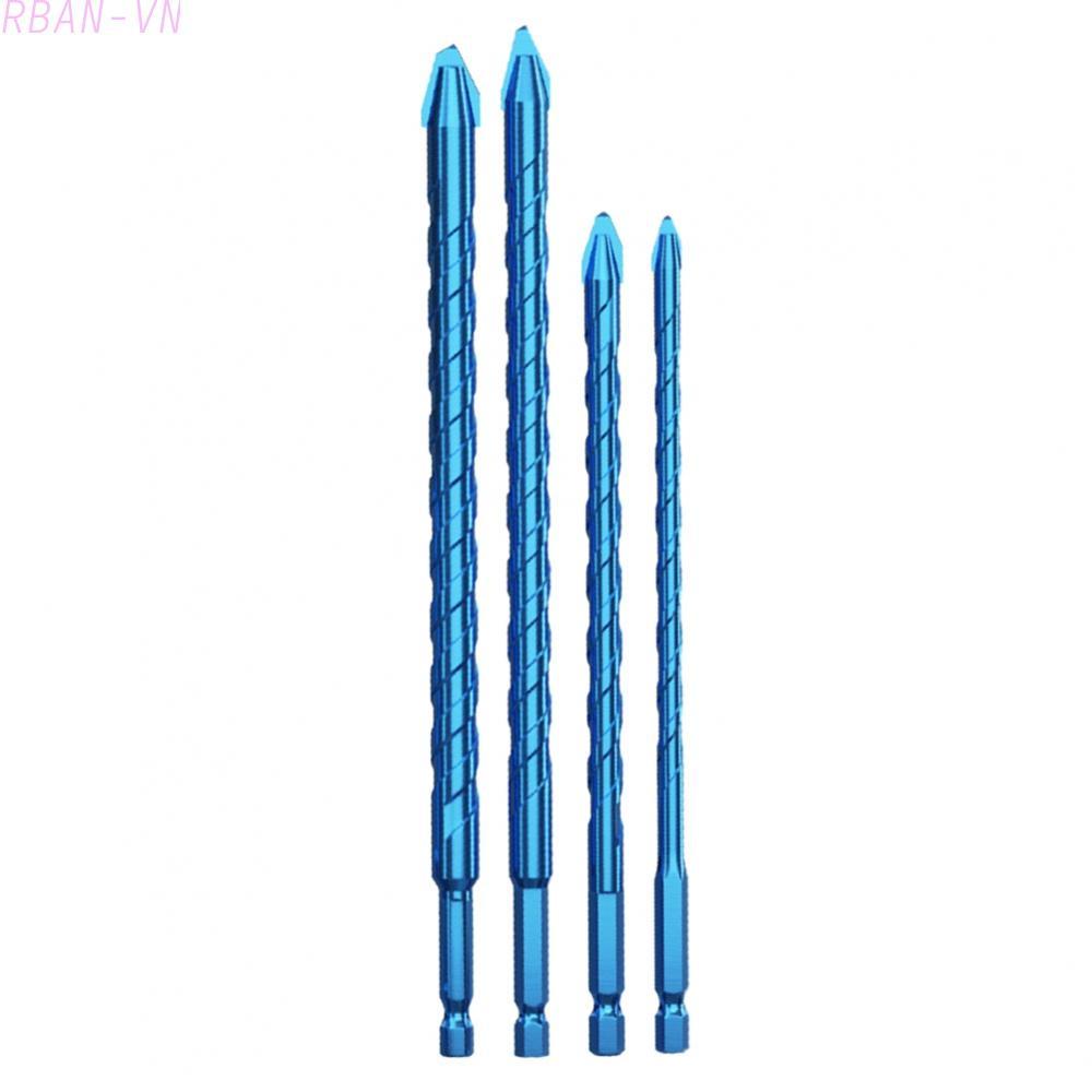 Hex Shank Eccentric Drill Bit for Tile and Wood with Improved Work Efficiency