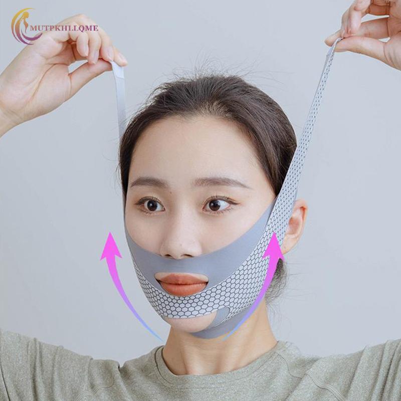 Ke Face-Lift With Sleep Face V Shaper Facial Slimming Bandage Relaxing Shape Lift Giảm Double Chin F