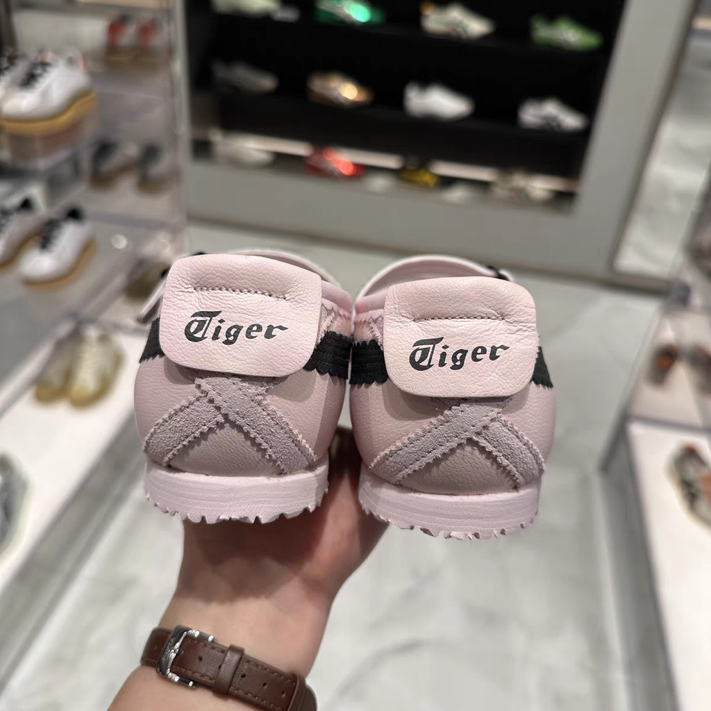 Dép Ballet Onitsuka Tiger MEXIMO66 TGRS, Hồng, Phong Cách Sang Trọng