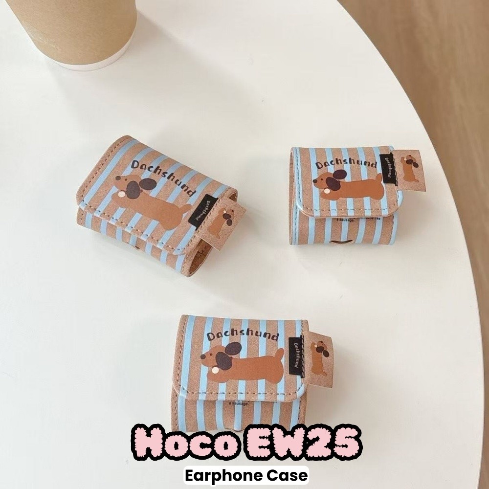 Dành Cho Hoco EW25 Ốp Lưng Hoạt Hình Dễ Thương Dệt Thủ Công Vỏ Tai Nghe