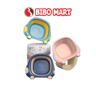 Chậu Rửa Mặt Gấp Gọn Cho Bé Hình Ô Tô Chất Liệu Nhựa PP Không BPA An Toàn Cho Trẻ- Nimo